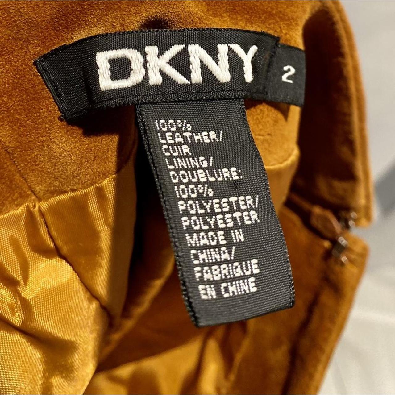 DKNY 100％ LEATHER/CUIR