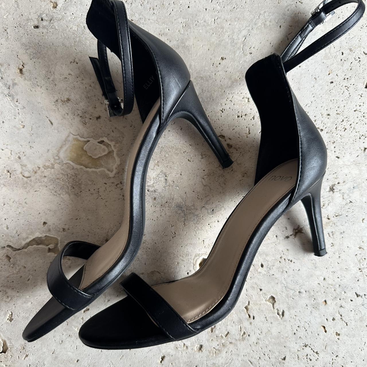 Novo black cheap heels