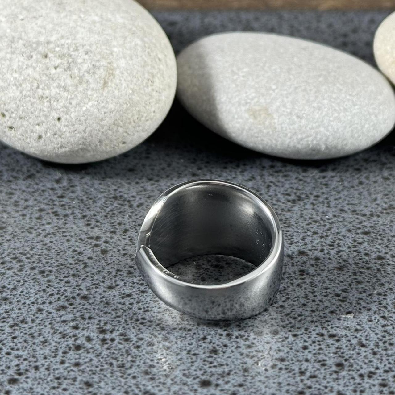 Women's Ring - Silver – Handcrafted simple polish… - image 3