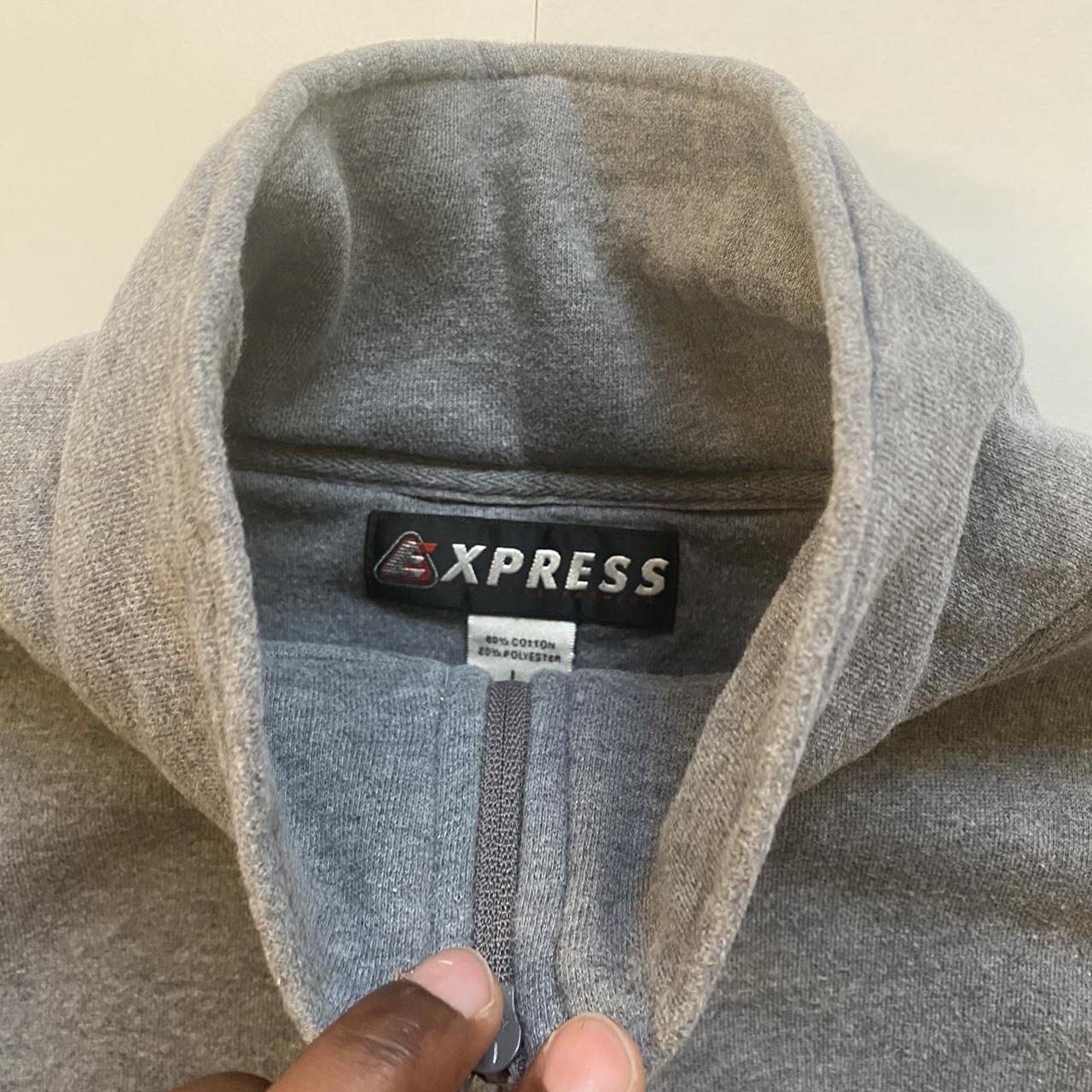 Express Men's Grey Sweatshirt | Depop