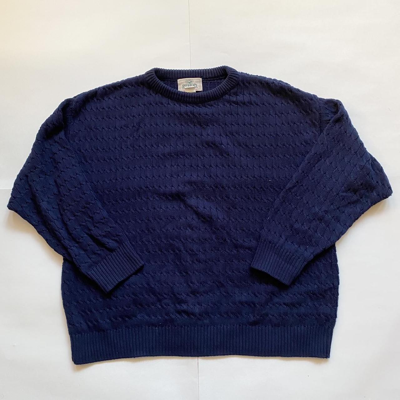 Men's Navy Jumper | Depop