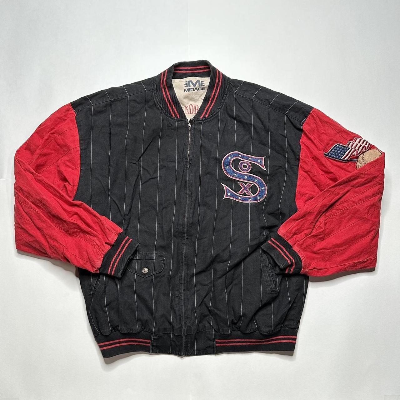 Vintage 1991 Mirage Chicago White Sox Jacket - Depop