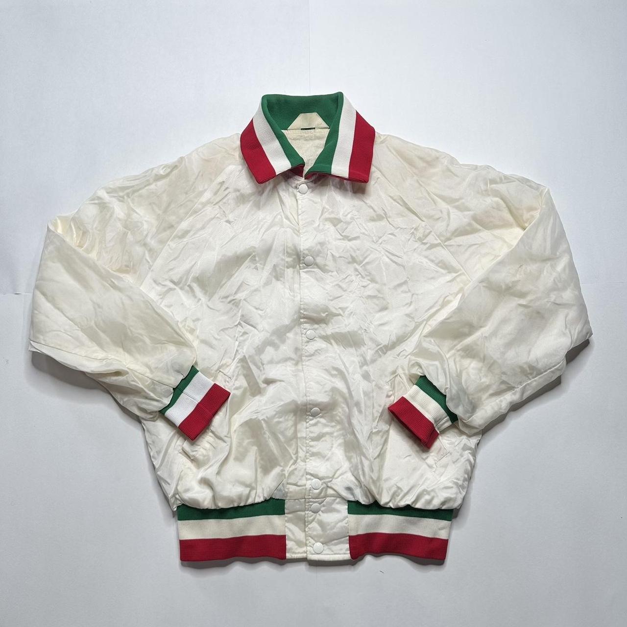 Vintage 80s South Side Italian Varsity Jacket Bauna...