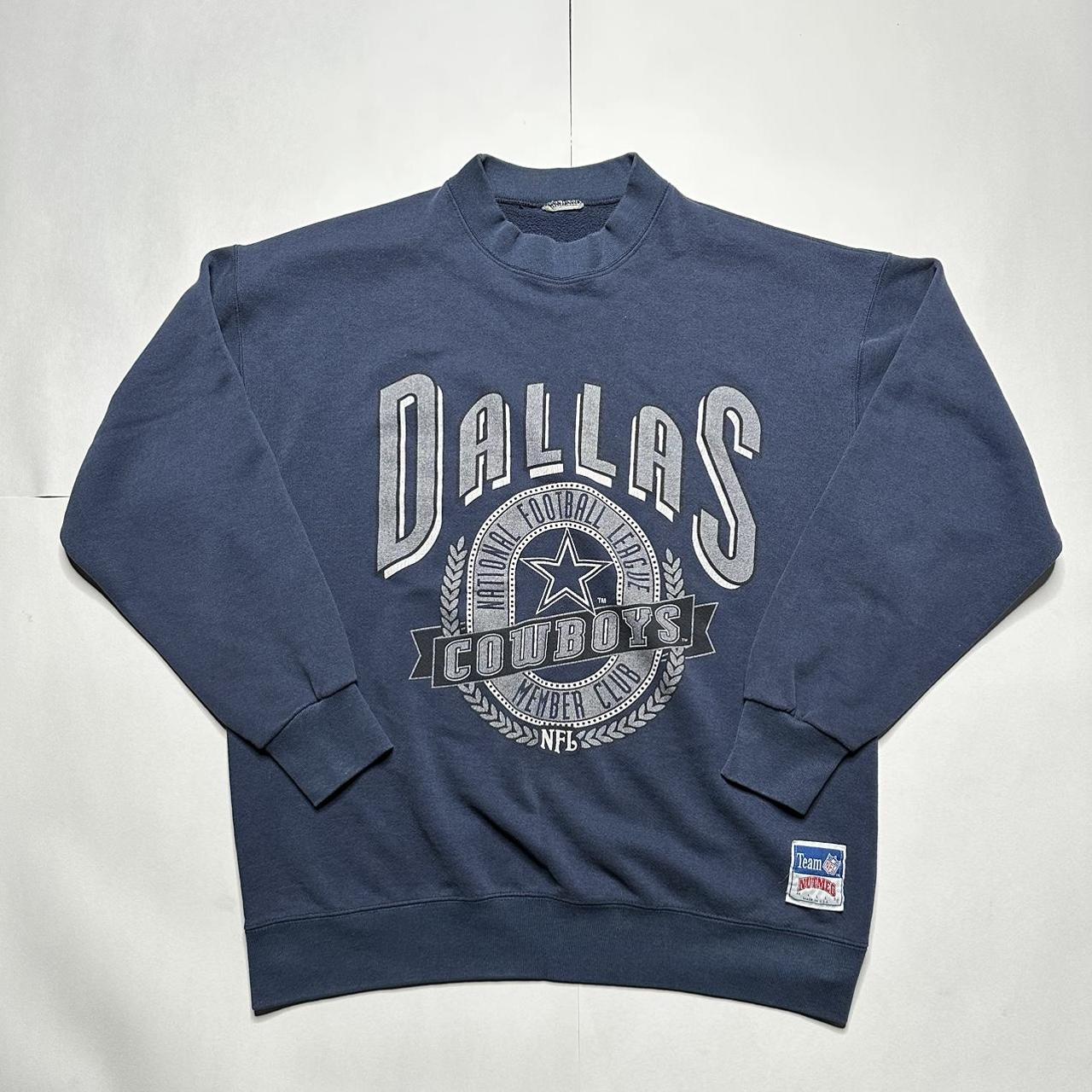 Vintage Nutmeg Dallas Cowboys hoodie in navy. From - Depop