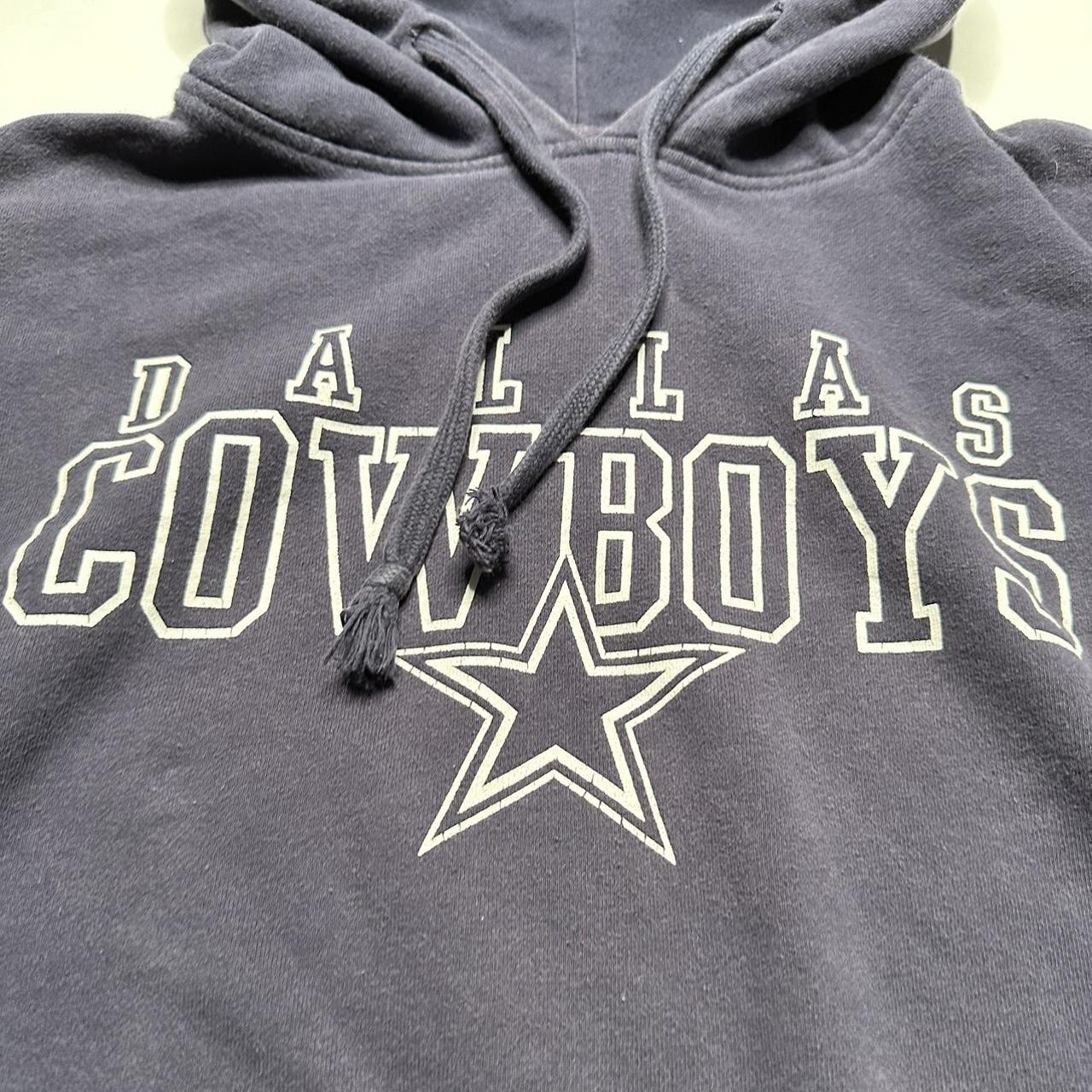 Dallas Cowboys Thick Woven Sweatshirt Hoodie - Depop