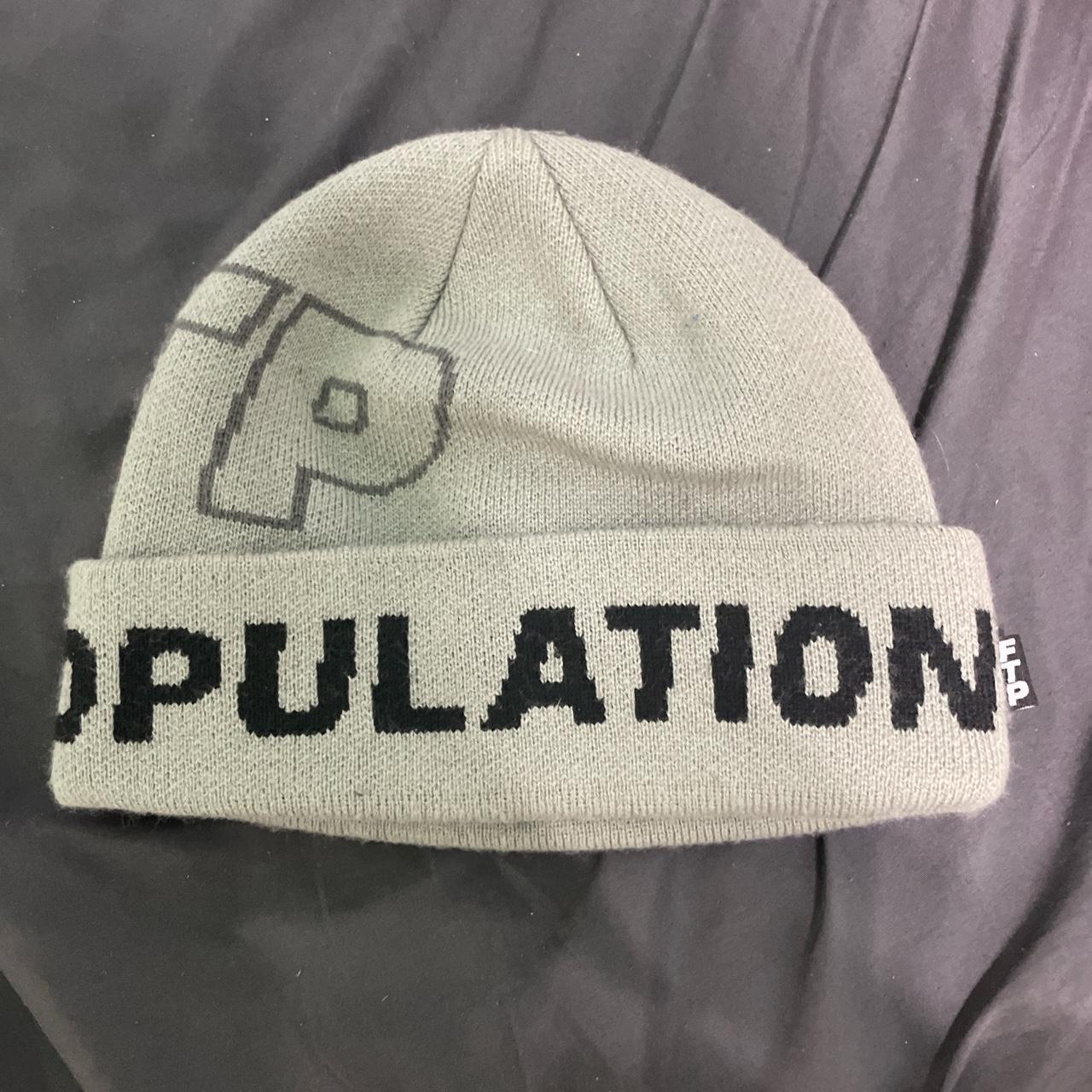 FTP ALL OVER store LOGO BEANIE BLACK 2023 FUCKTHEPOPULATION *never worn*