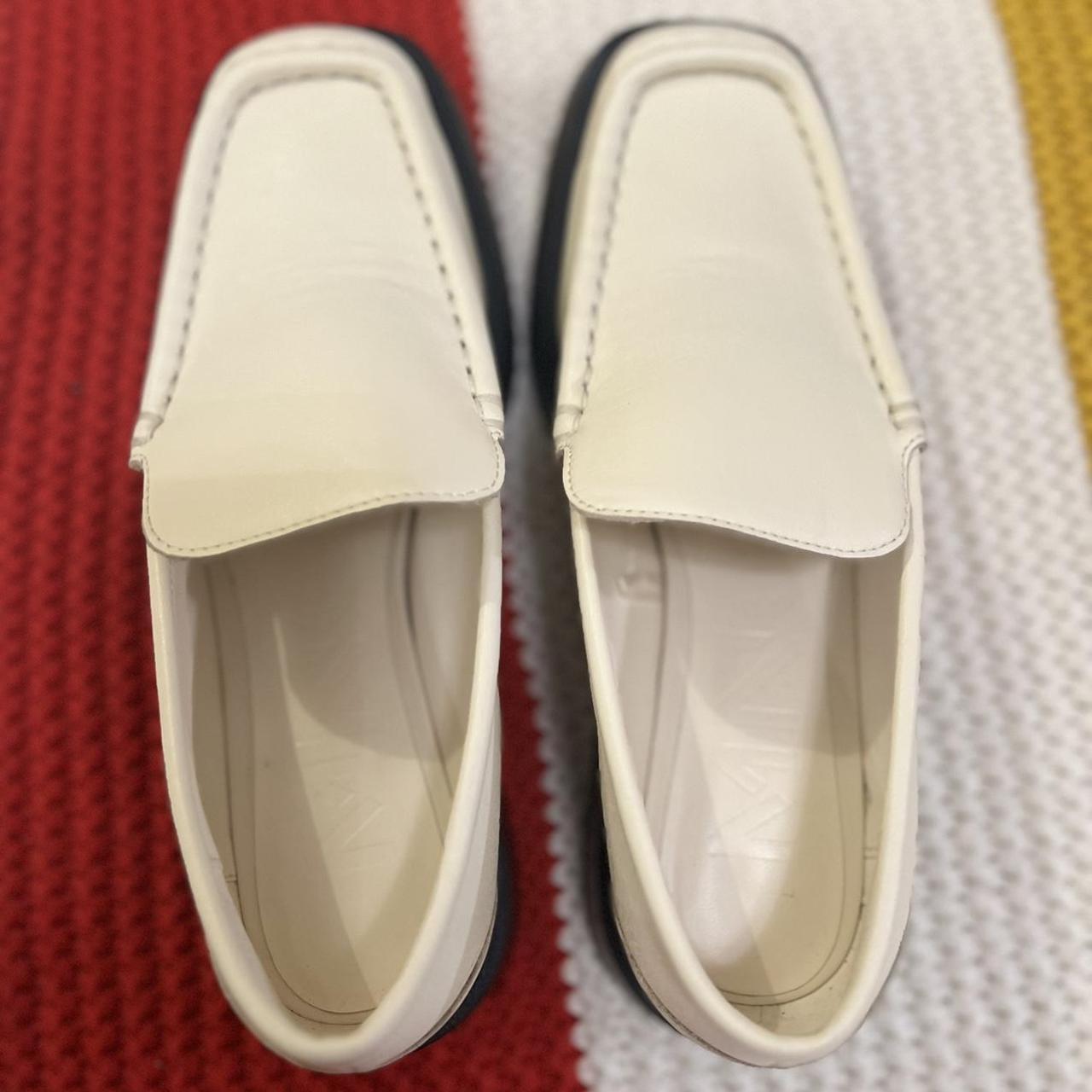 Mango best sale white loafers