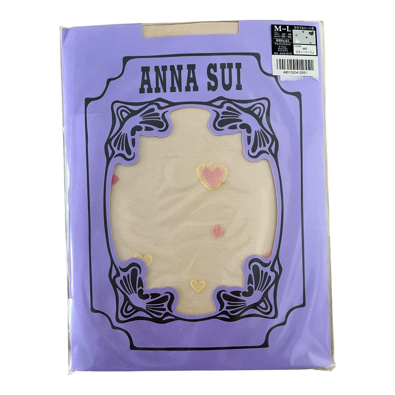 Anna Sui Women's Pink and Yellow Hosiery-tights (2)