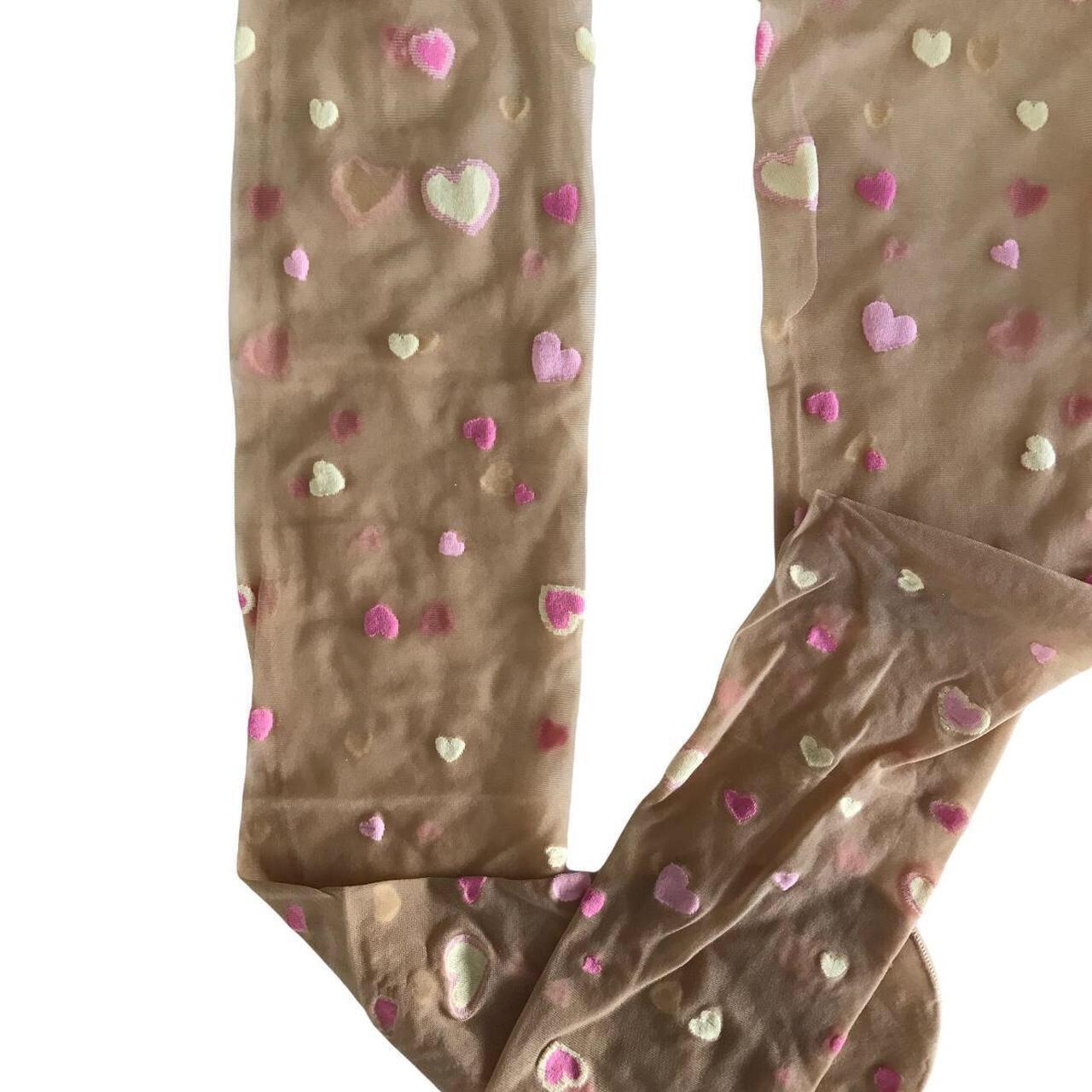 Anna Sui Women's Pink and Yellow Hosiery-tights (4)