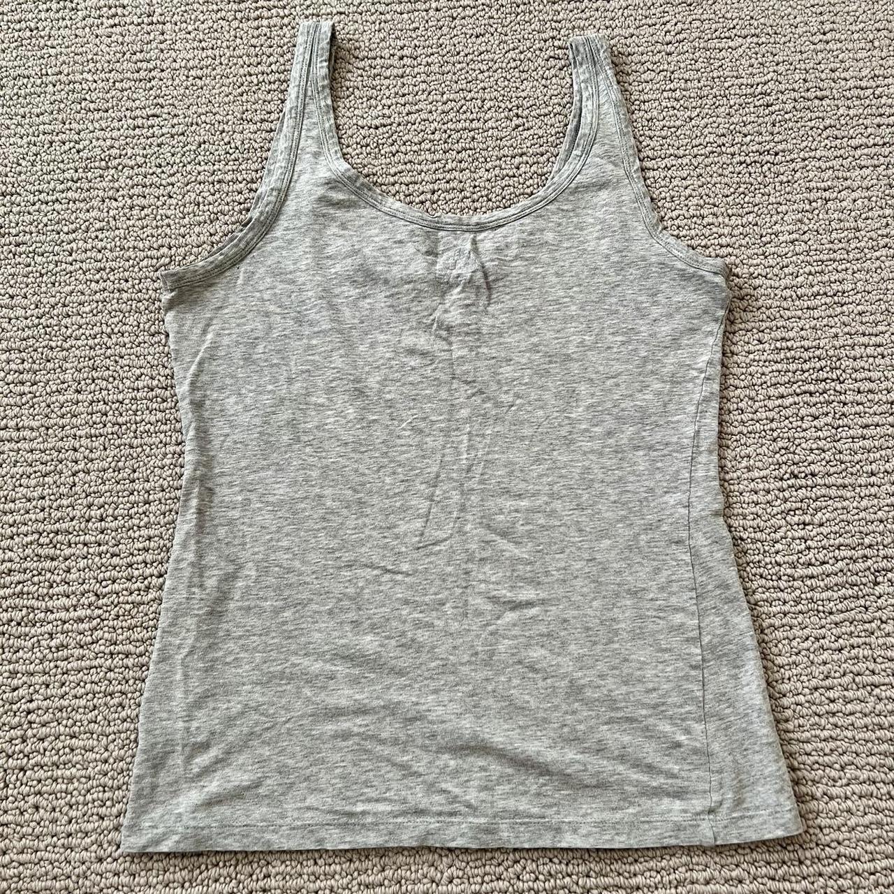 Womens Grey Tank Top