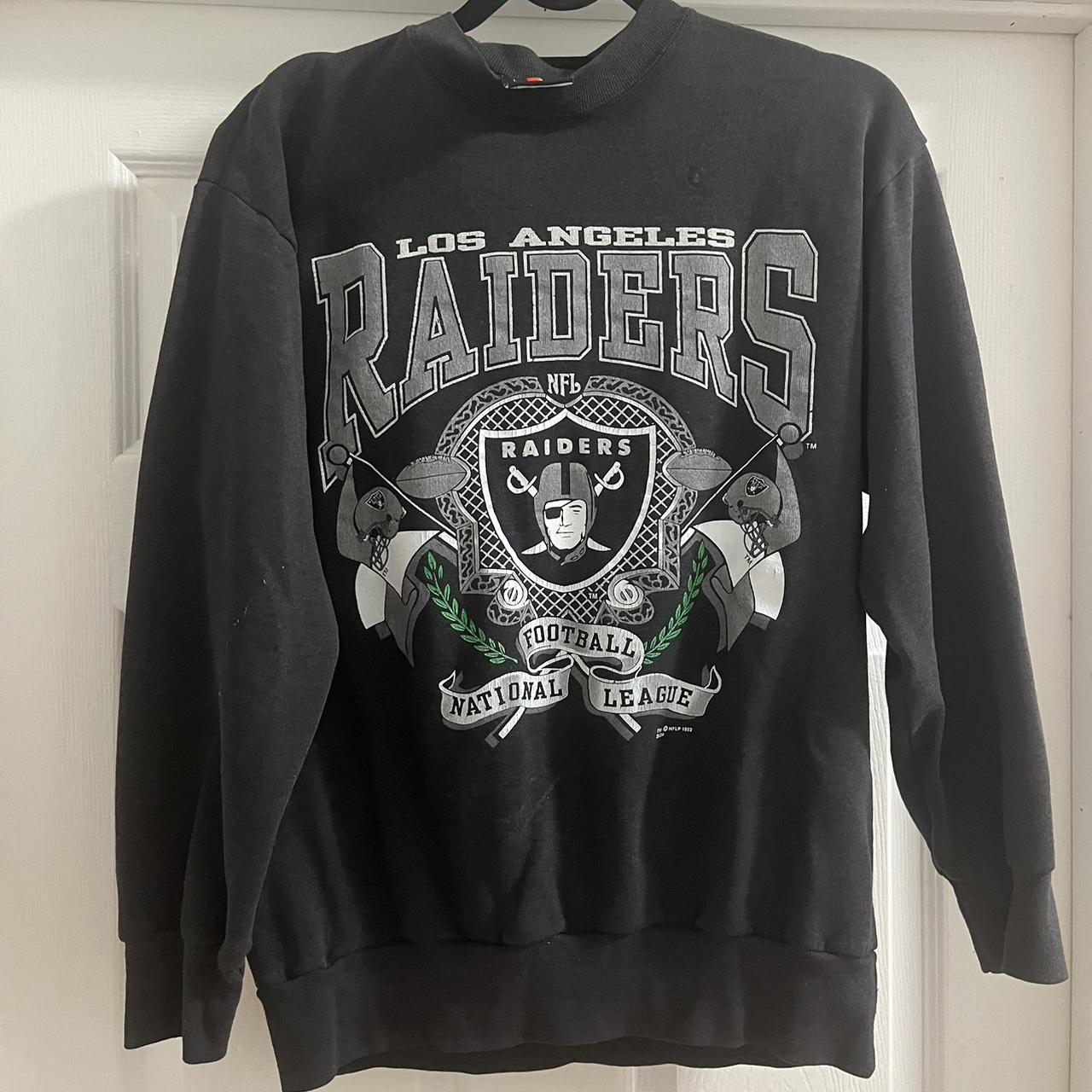 Vintage Los Angeles Raiders Nutmeg Football TShirt, Size Medium