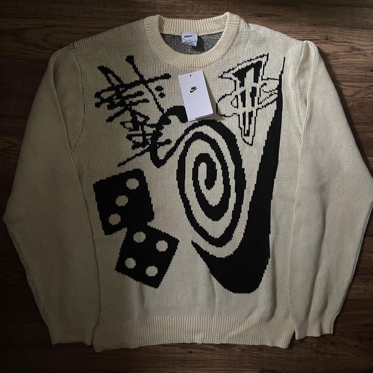 新製品の販売 Stussy x Nike Icon Knit Sweater Natural | artfive.co.jp