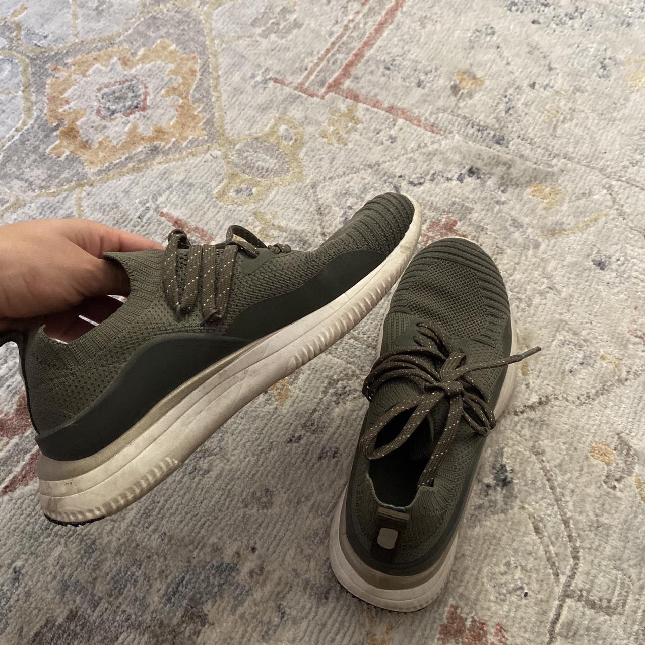 olive green wide width shoes