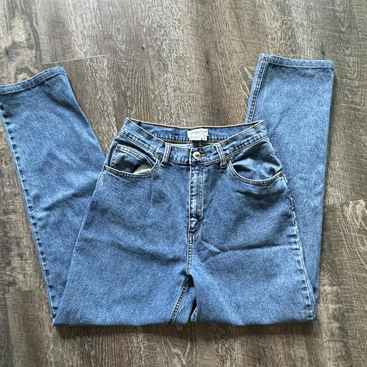 vintage 90s high waisted jeans - Depop