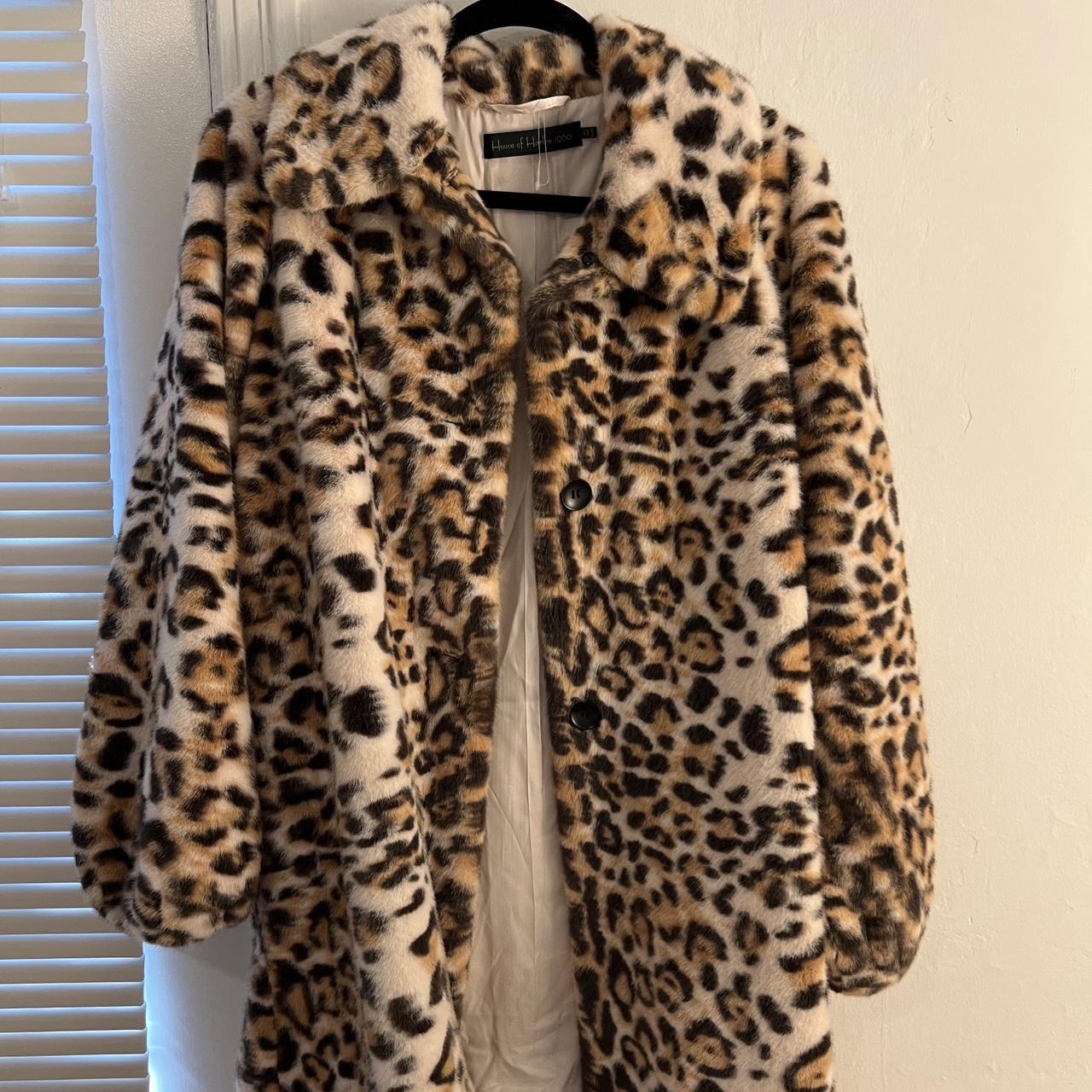 House of harlow leopard sweater best sale