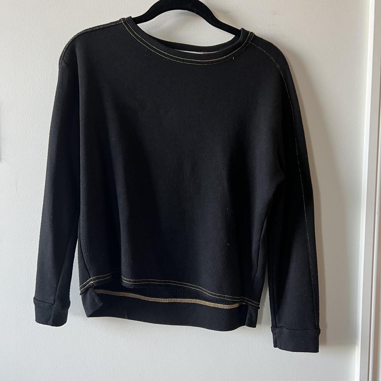 Project Social T black pullover sweater - size xs - Depop
