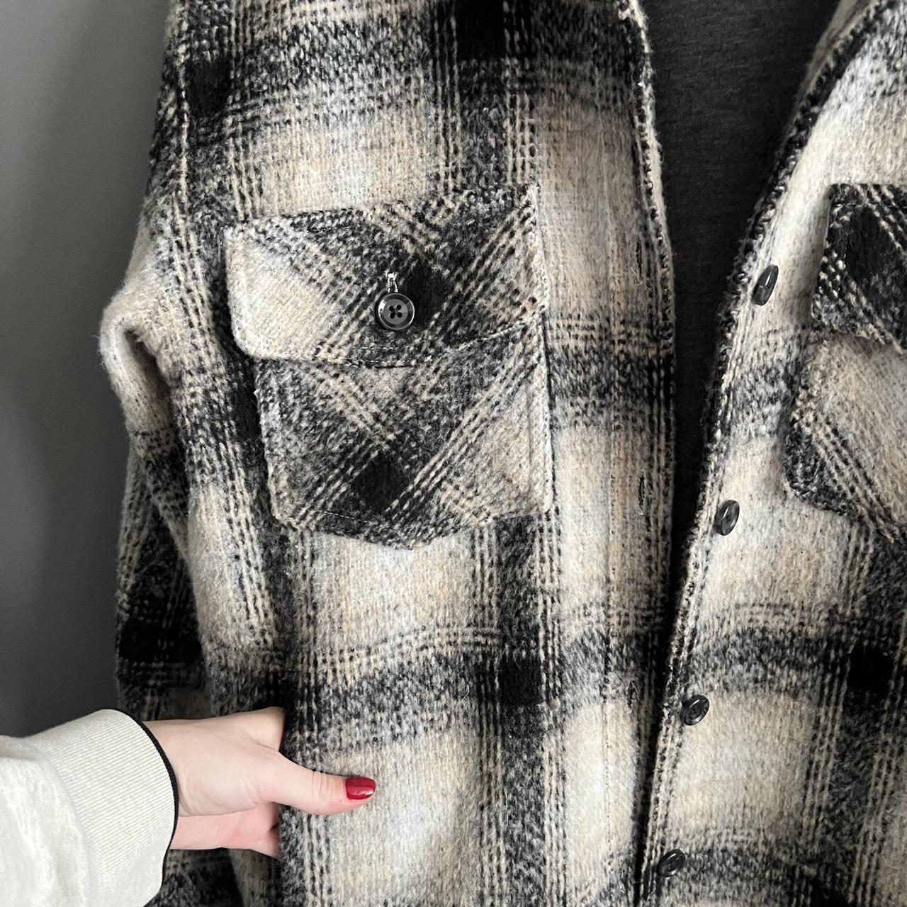 Women's Shacket Jacket - Multi/Black - S – Thread… - image 3