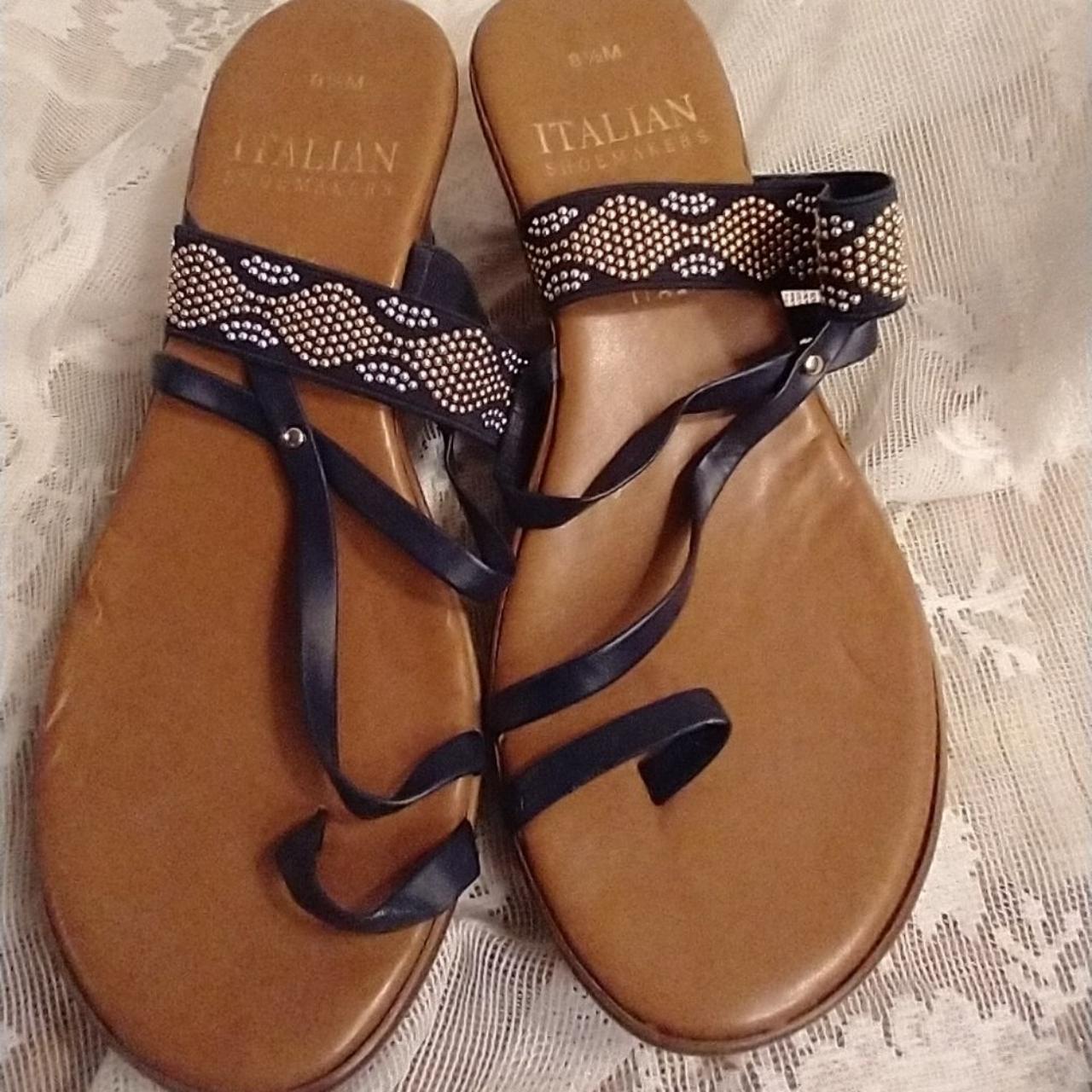 Handmade women's slipper sandals dark brown leather | The leather craftsmen