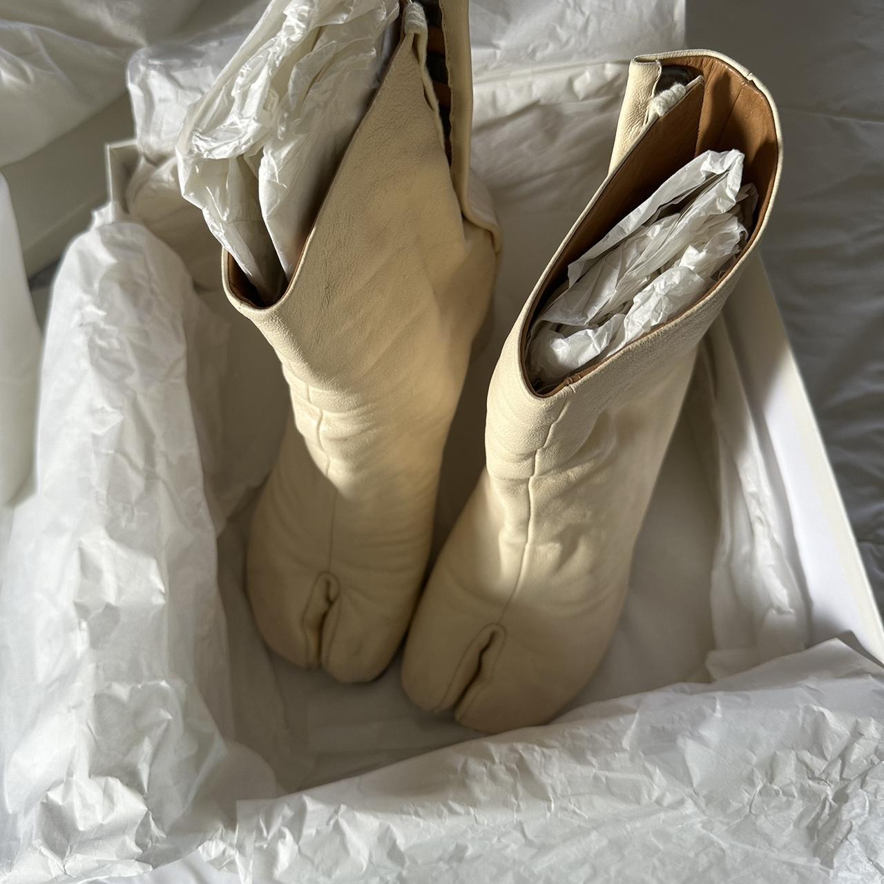 Maison Margiela Women's Cream Boots