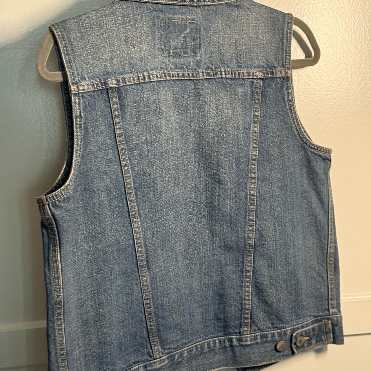 Levi's Women's Vest - Blue/Navy - 2 – Levi's deni… - image 4