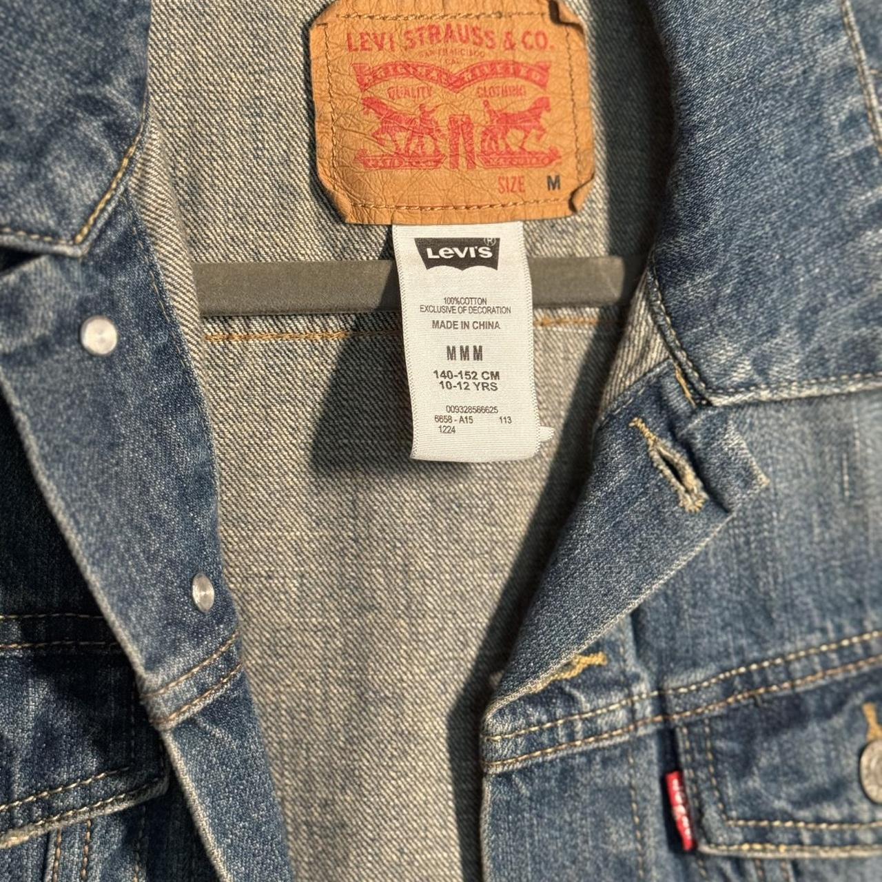 Levi's Women's Vest - Blue/Navy - 2 – Levi's deni… - image 3