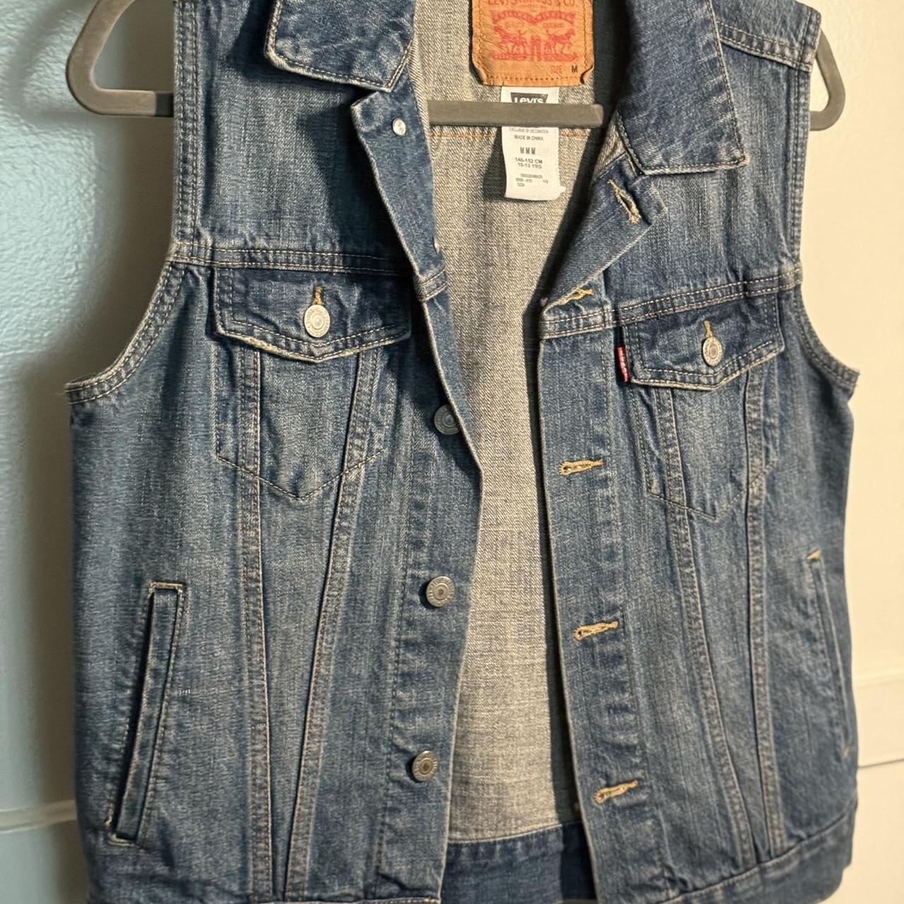 Levi's Women's Vest - Blue/Navy - 2 – Levi's deni… - image 2