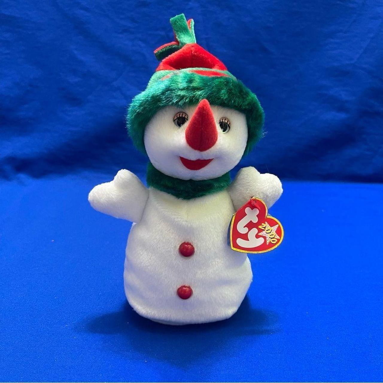 New Ty Beanie Babies collection Snow girl 2000 color... - Depop