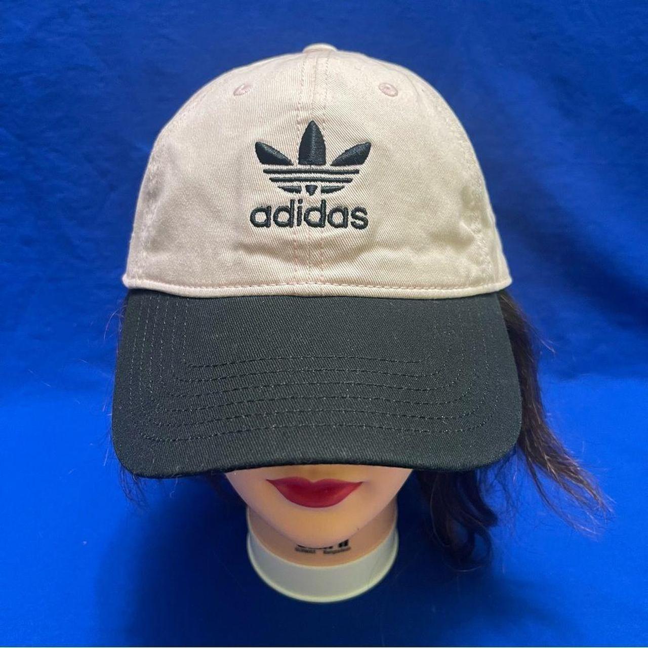 Adidas Women's Black and Pink Hat | Depop