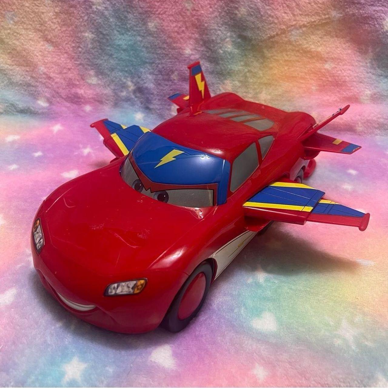 Disney Red and Yellow Carsvehicles Depop