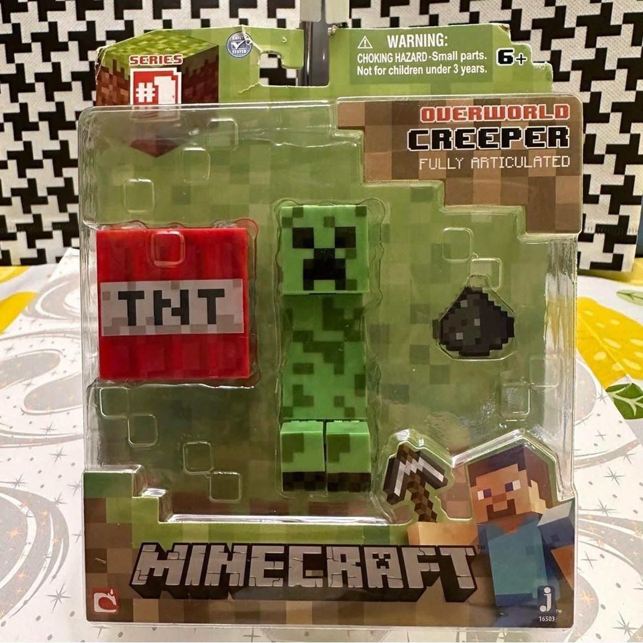 Minecraft OverWorld Creeper series 1 fully... - Depop