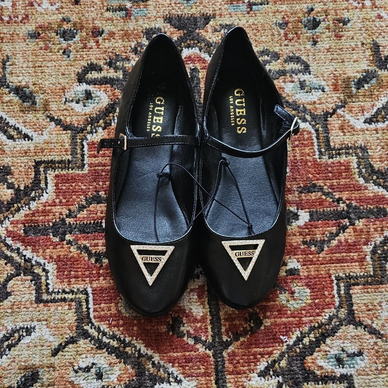 Guess black clearance flats