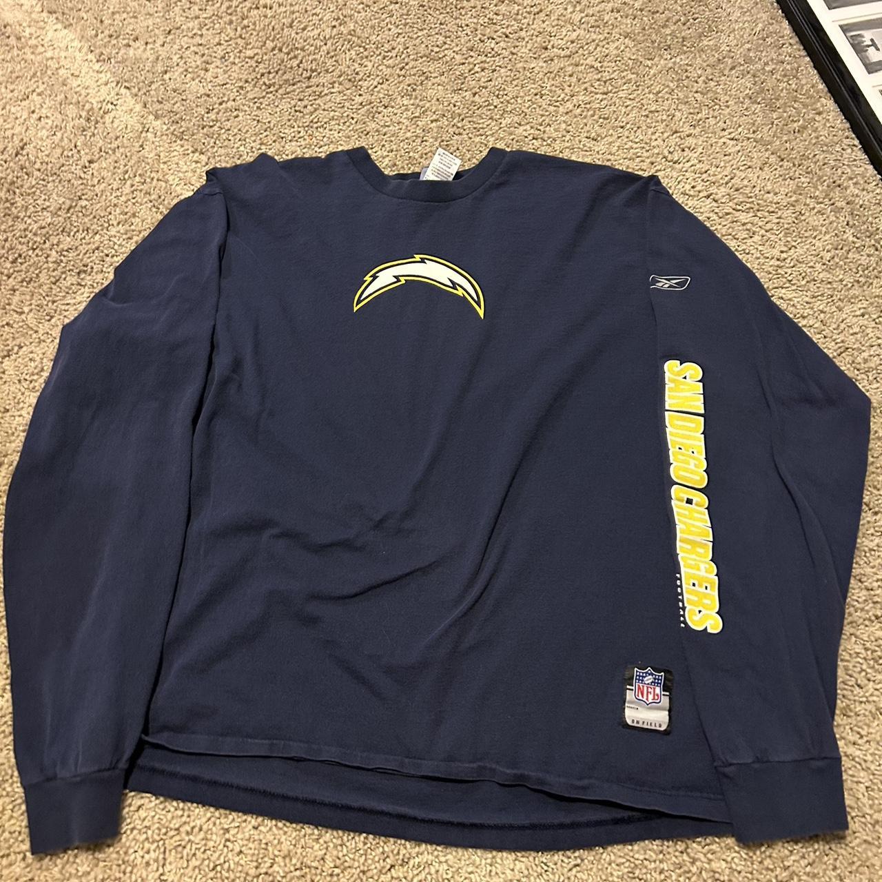 San Diego Chargers Long Sleeve T shirt Size - Depop