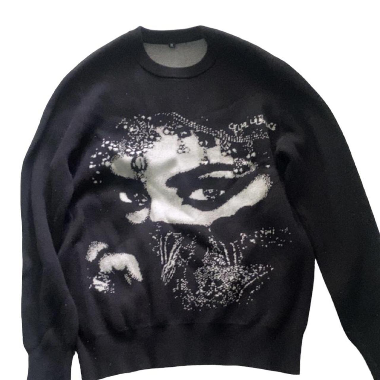 Dover Street Market Men's Black and Grey Sweatshirt