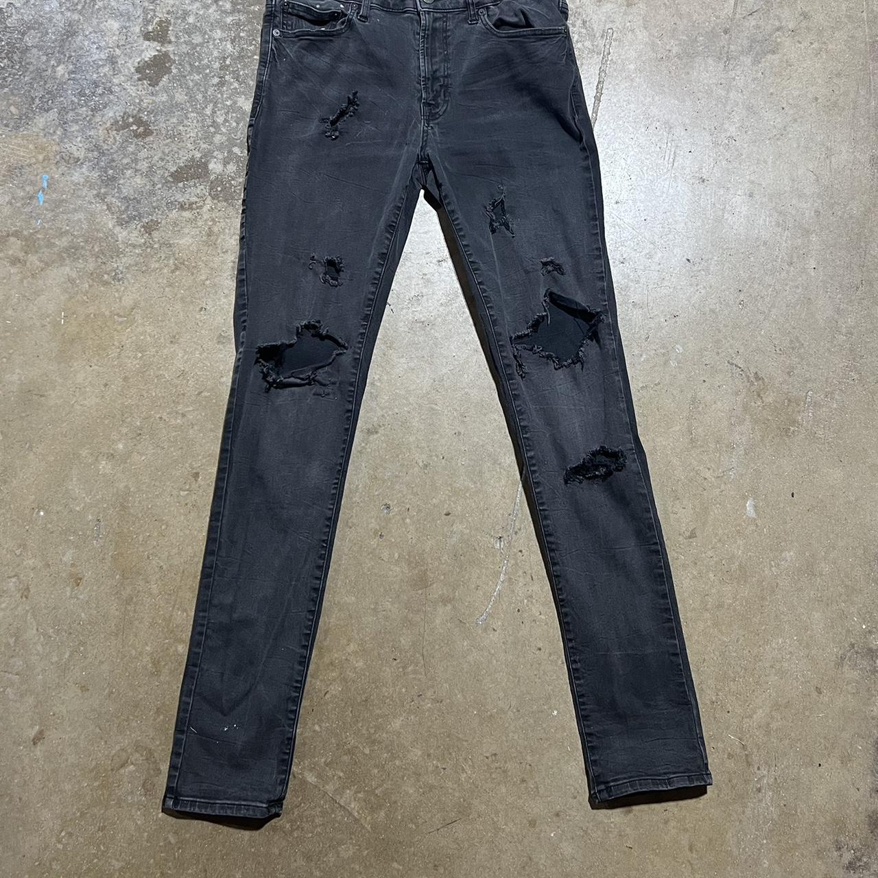 American Eagle Men's Black Jeans | Depop