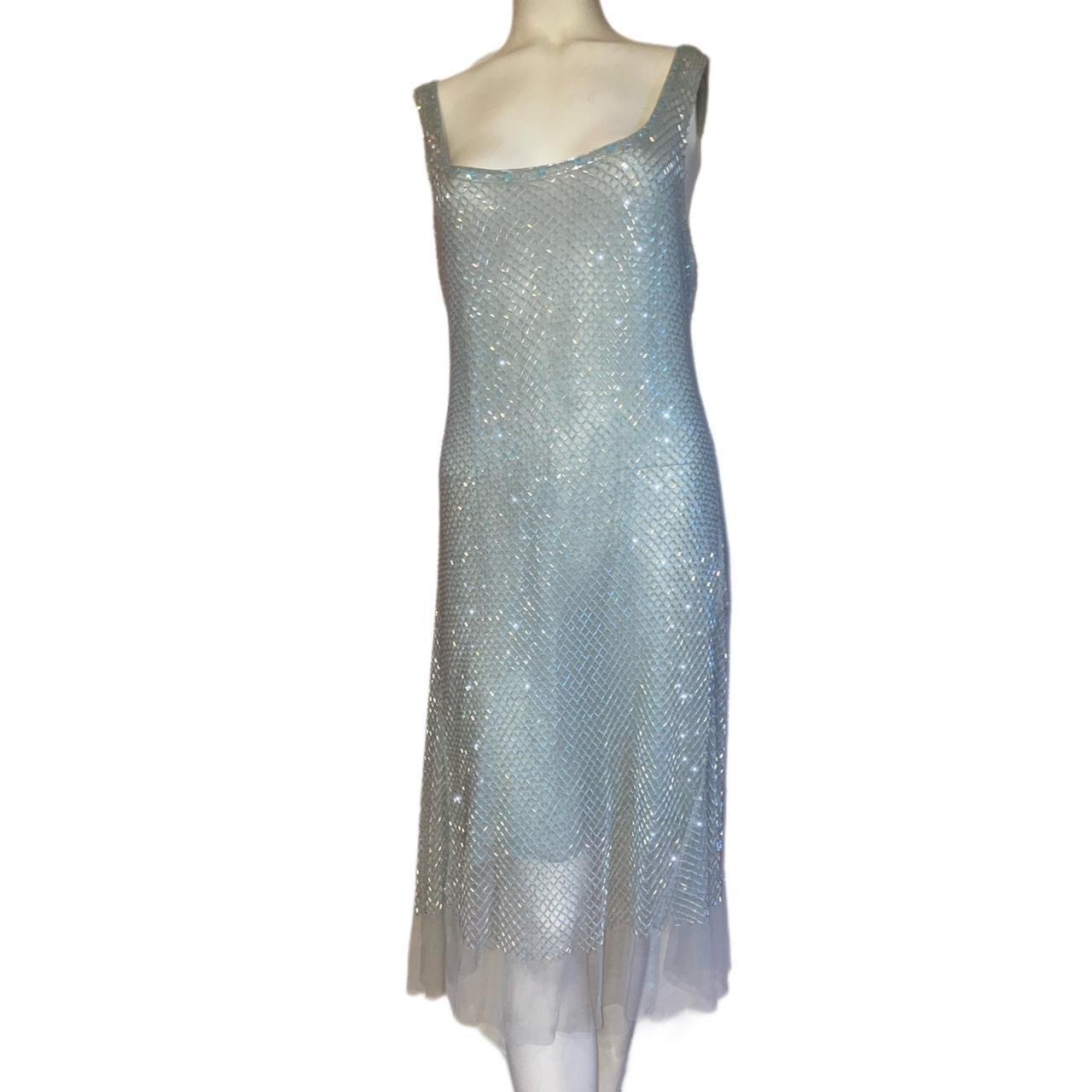 The MOST AMAZING BLUMARINE VINTAGE DRESS EVER 😭🦋💙💙💙💙... Depop