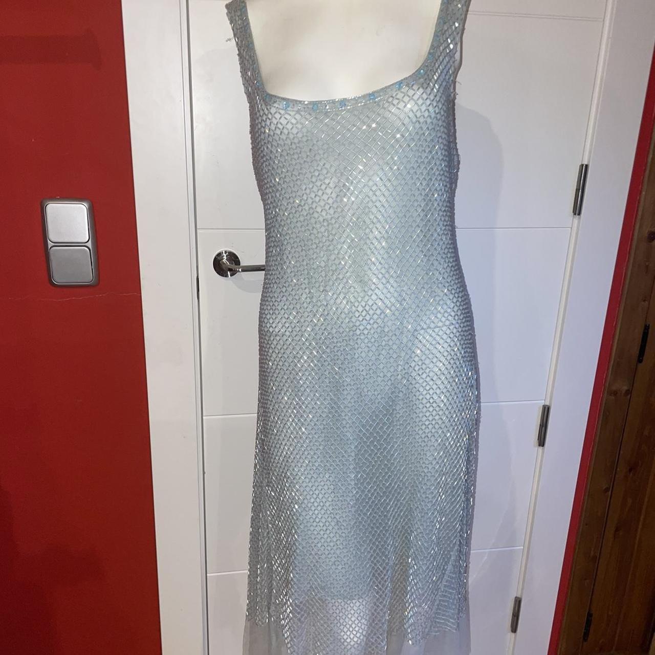 The MOST AMAZING BLUMARINE VINTAGE DRESS EVER 😭🦋💙💙💙💙... Depop