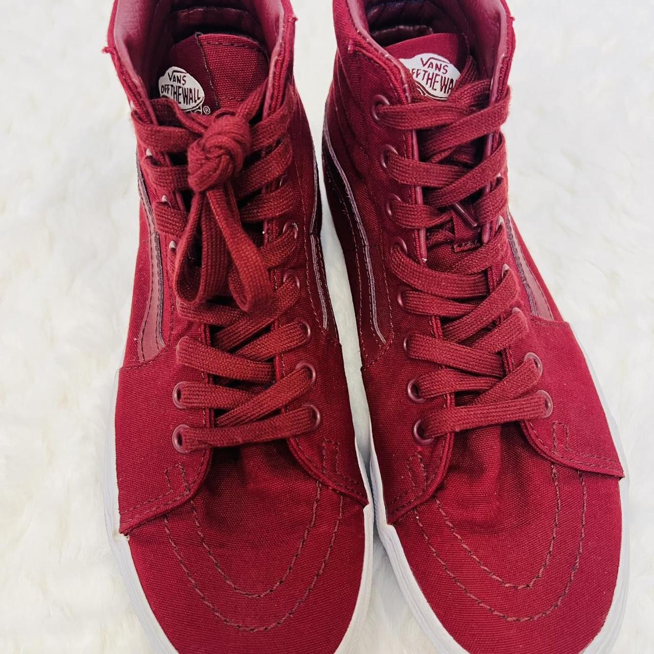 Sneakers Burgundy High Vans Vans Men's Sneakers Red/Burgundy US