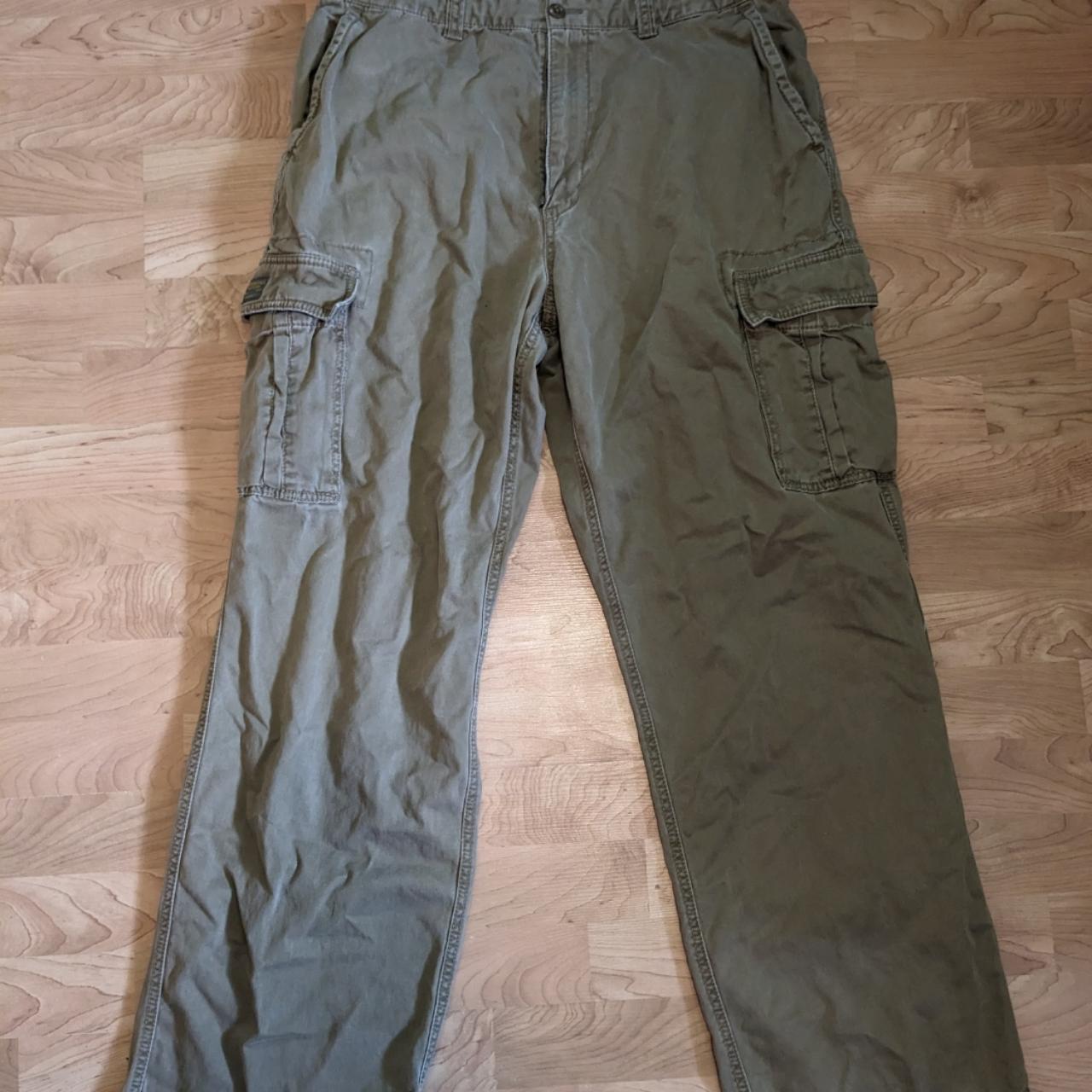 VINTAGE 90S AMERICAN EAGLE CARGO PANTS MEN'S 36 X... - Depop