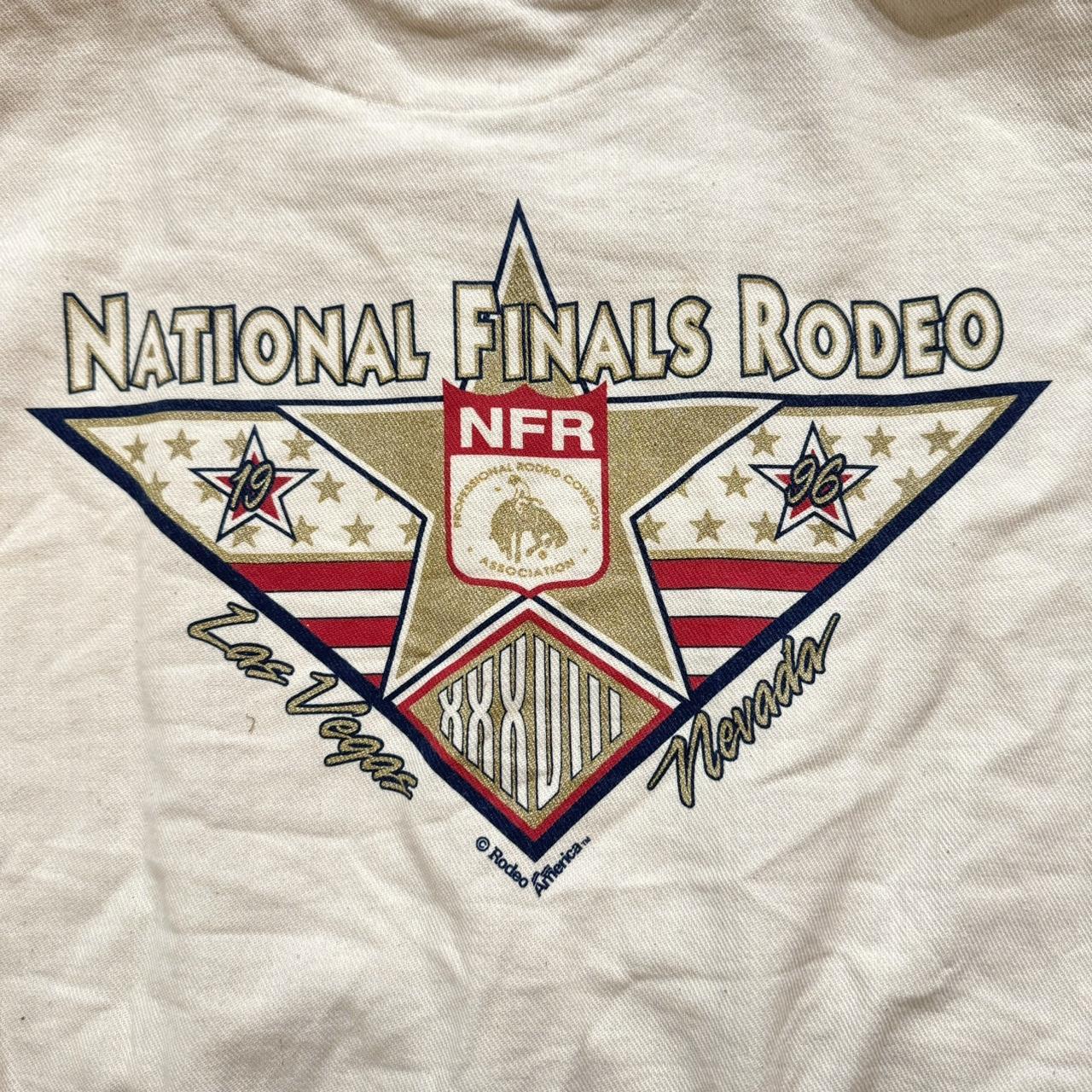 National Finals Rodeo T Shirt Vintage 2024 90s Las Vegas NFR Made In USA