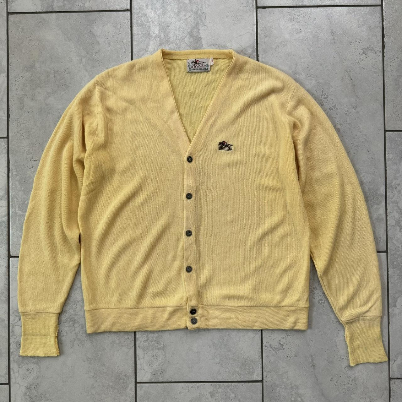 トップス 60'-70's Vintage Cardigan Beige Yellow 60'-70's Vintage Cardigan Beige Yellow