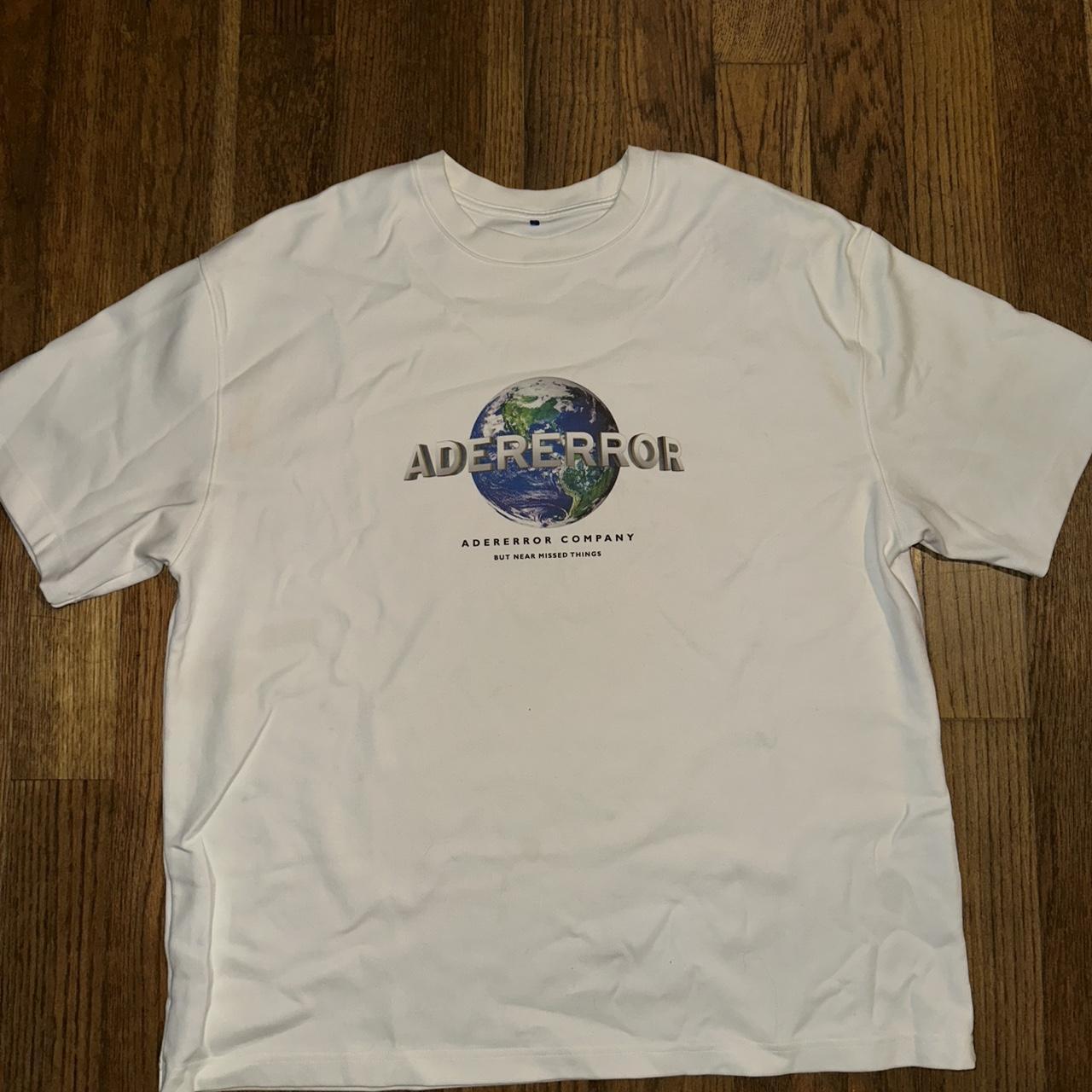 Ader Error Men's T-shirt - White - XL – Ader Erro… - image 1