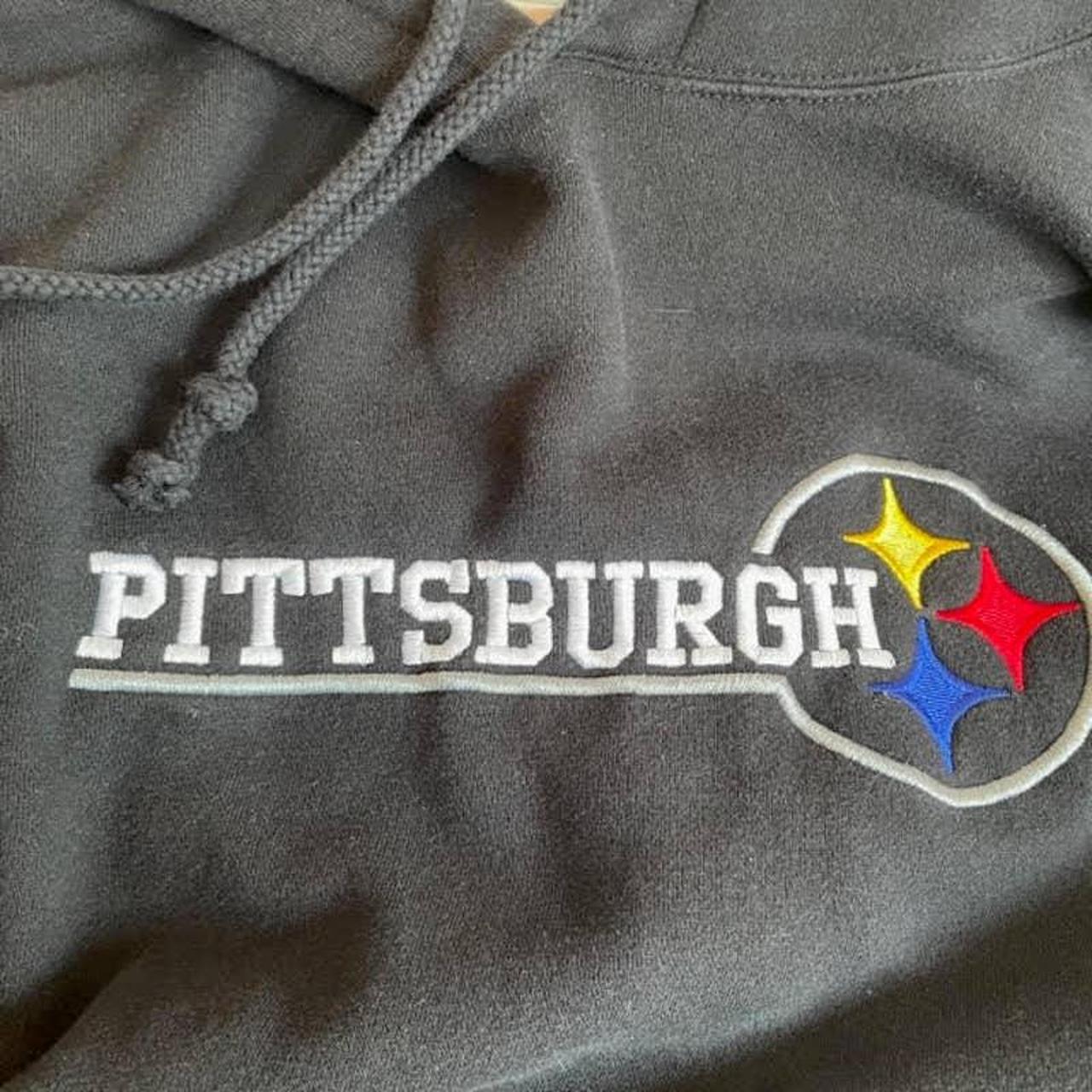 NIKE NFL PITTSBURGH STEELERS MENS THERMAL HOODIE - Depop