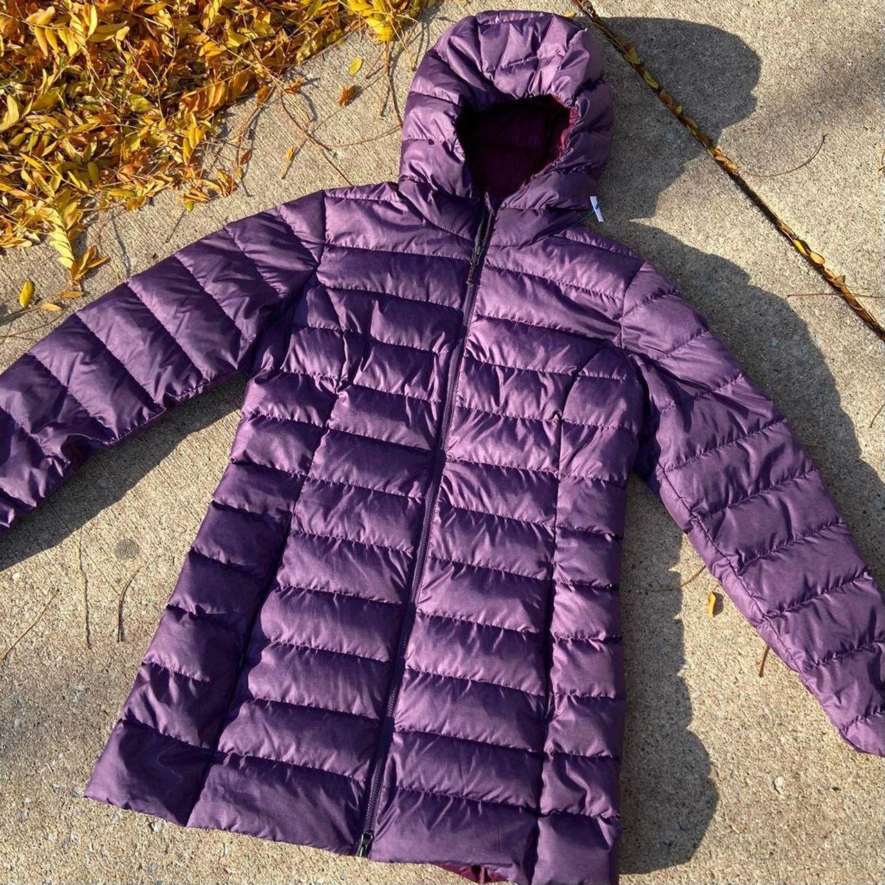 Eddie Bauer Women's Purple Jacket | Depop