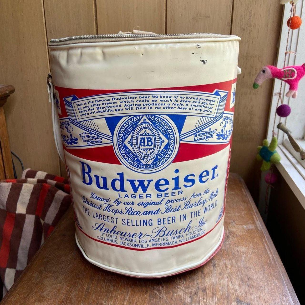 vintage budweiser cans