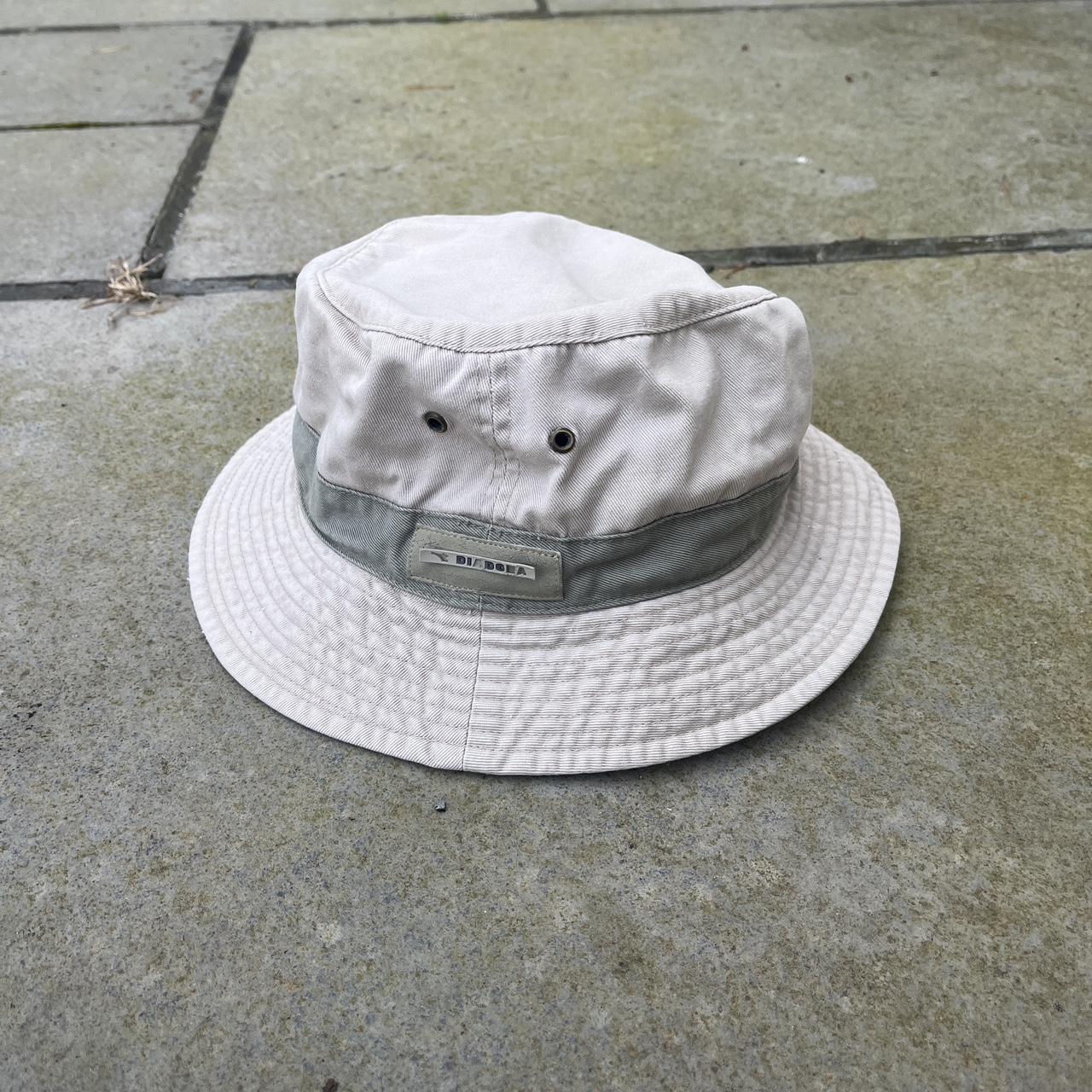 Vintage 90s Rave Diadora Bucket Hat Size. Depop