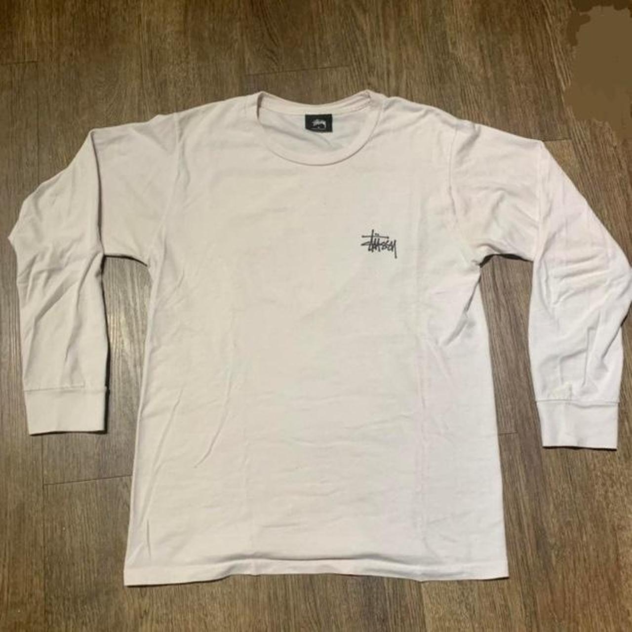 vintage stussy long sleeve size: small condition:... - Depop