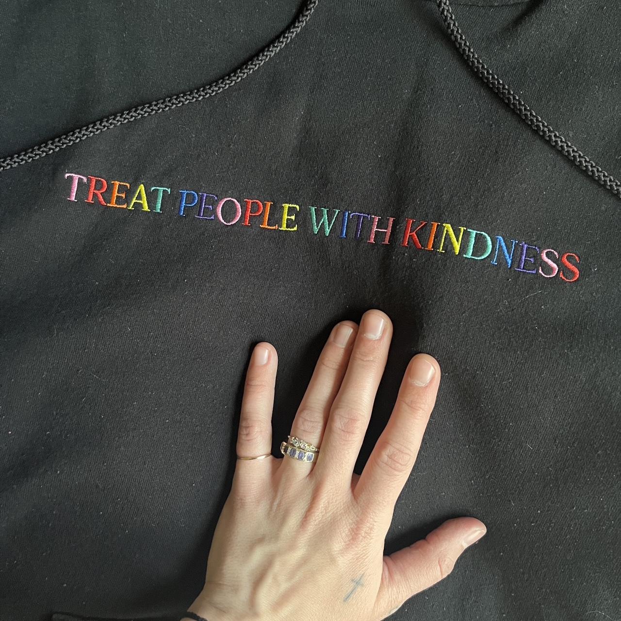 Treat people with discount kindness champion hoodie