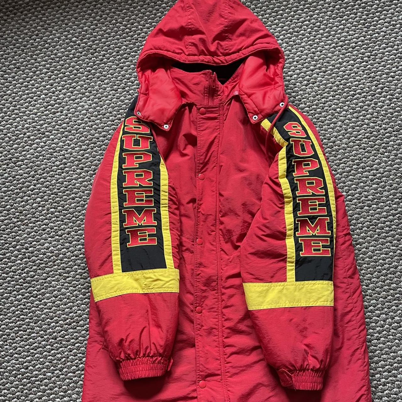 Supreme Sideline Logo Parka Mサイズ