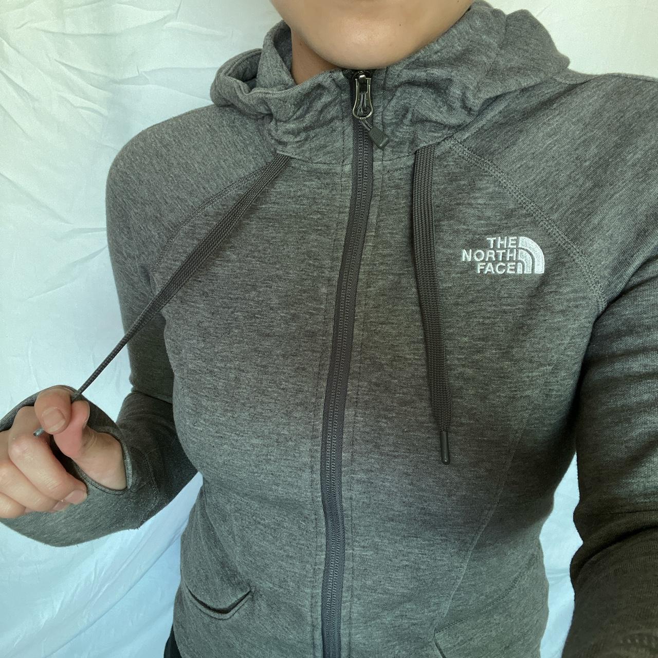 North face women's hot sale lightweight full zip hoodie