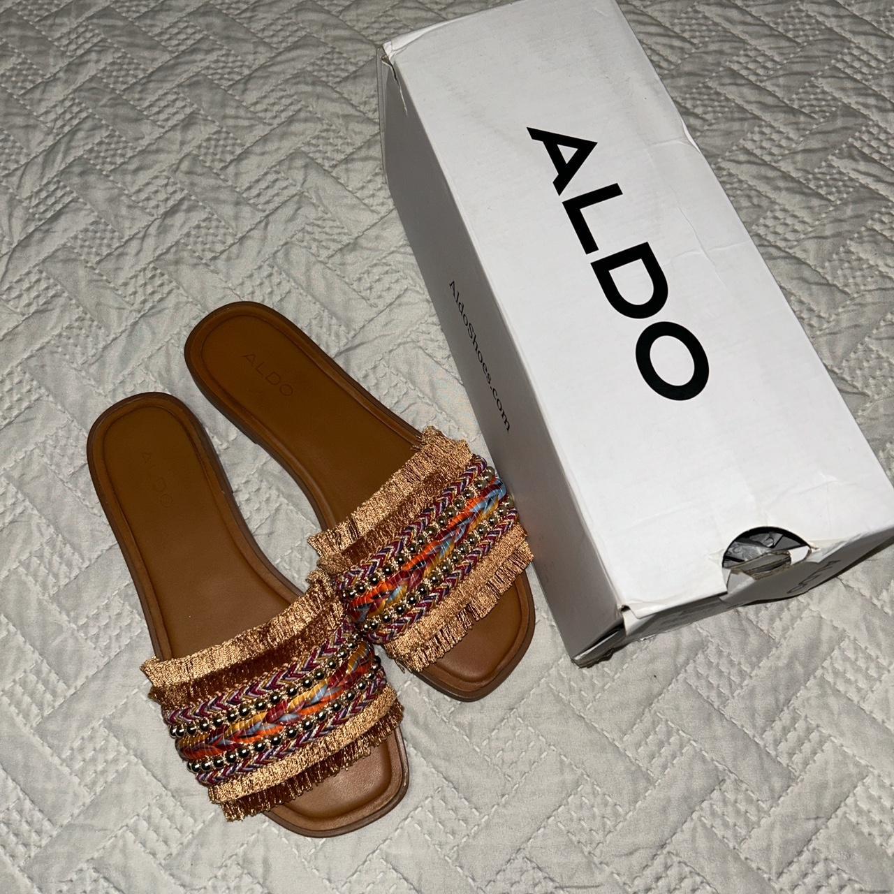 ALDO Women's Sandals - Multi/Tan - US 7 – Cream a… - image 3